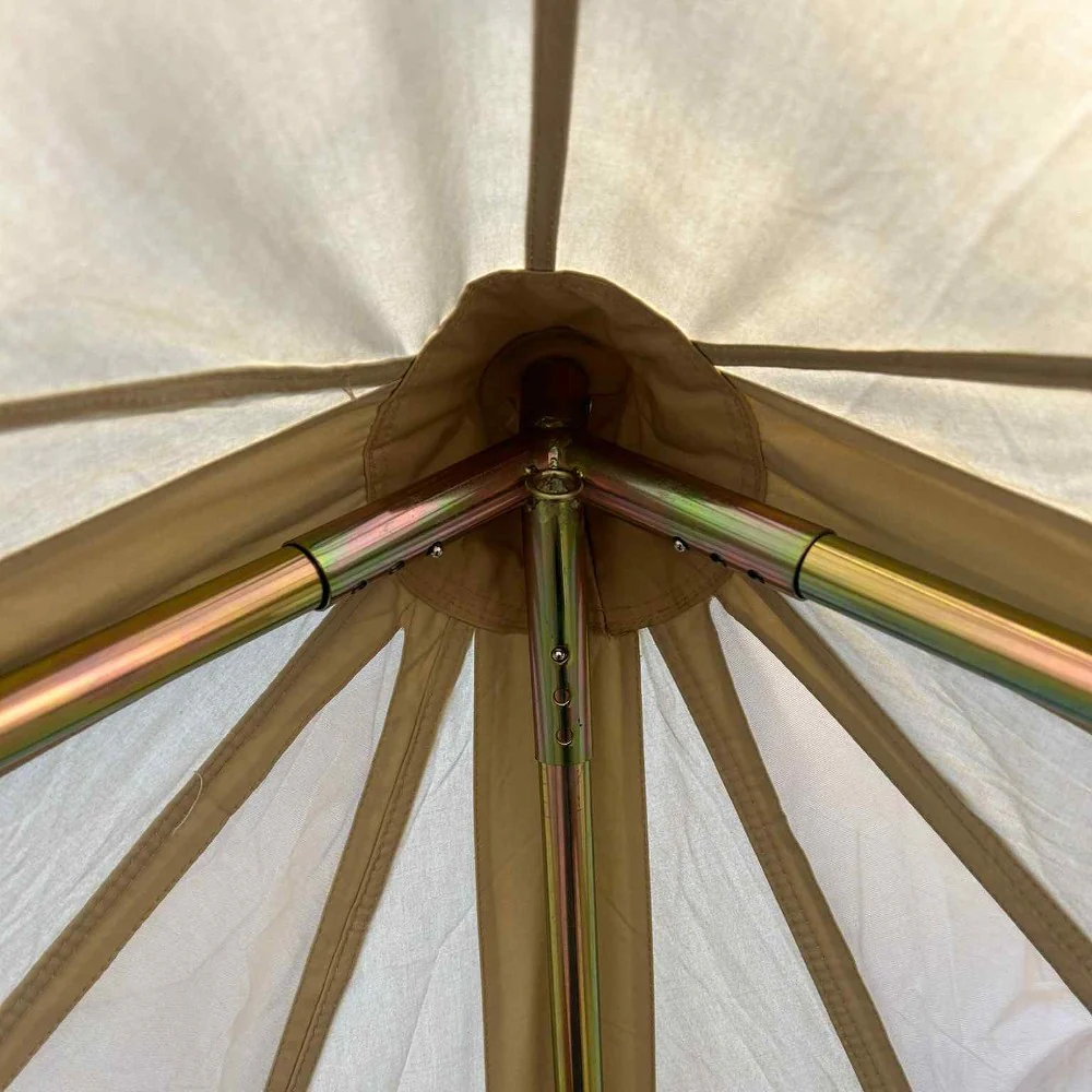 3m Bell Tent Fireproof With Stove Hole & Flap (No Centre Pole) - Image 10