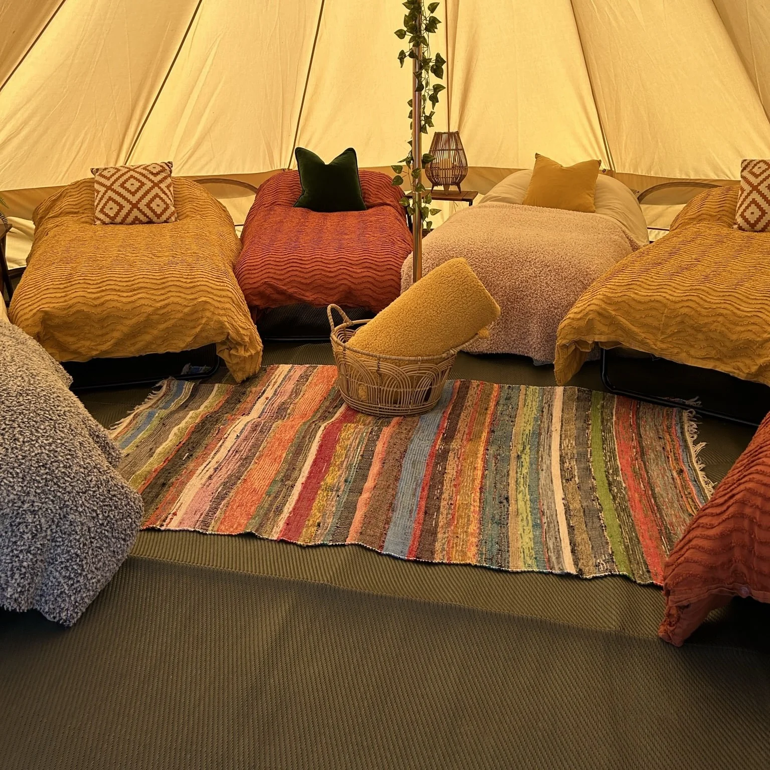 5m Bell Tent - Polycotton Canvas - Image 6
